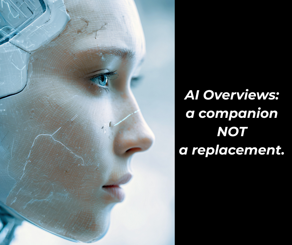 AI Overviews should not be treated as a replacement for websites.