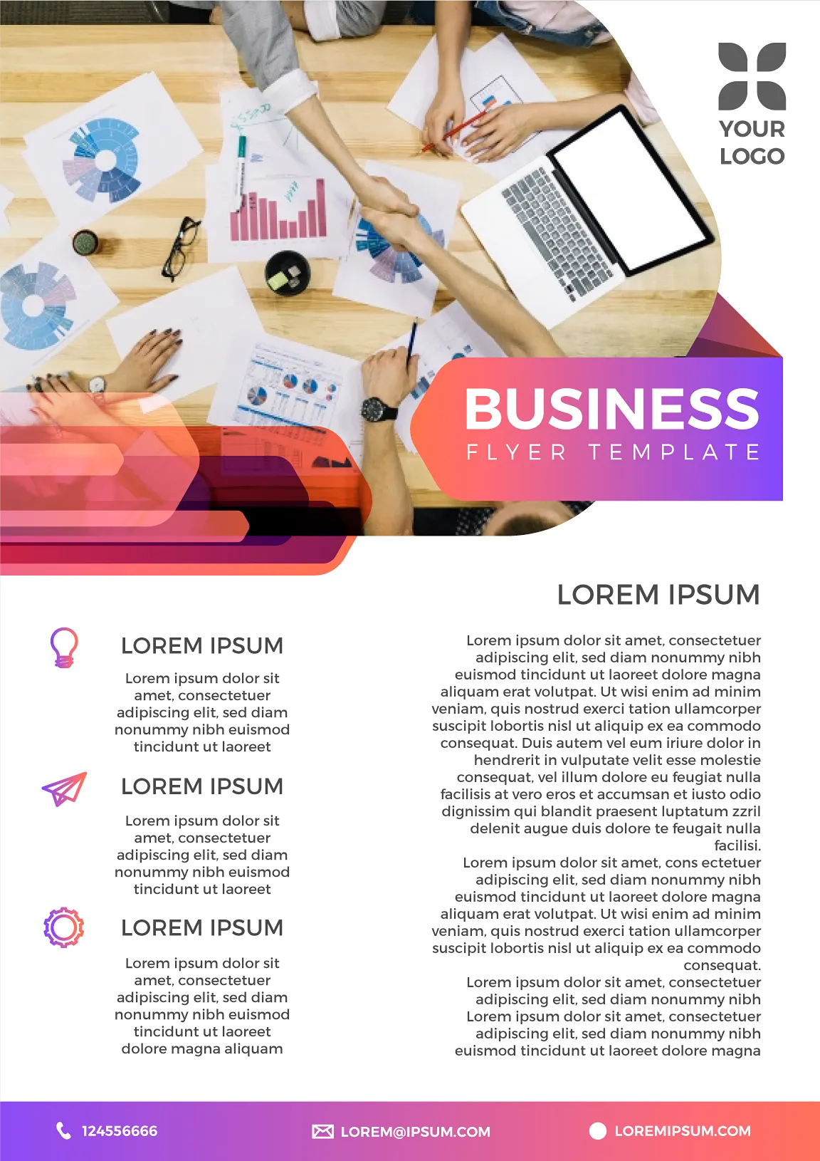 Custom Marketing Flyer Design